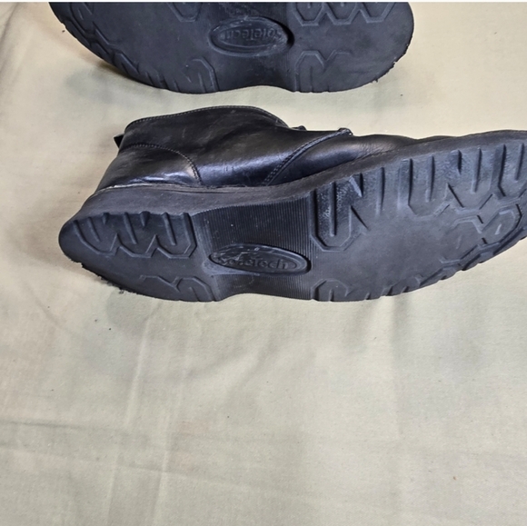 Coach Soltech Men Black Ankle Boots Size 11 - Picture 6 of 11